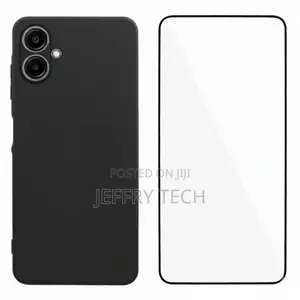 Samsung Galaxy A07 Silcone Case With Free Tempered Glasss Protector, F