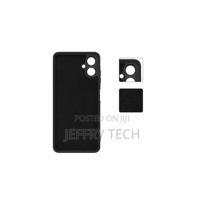 Samsung Galaxy A07 Silcone Case With Free Tempered Glasss Protector, F