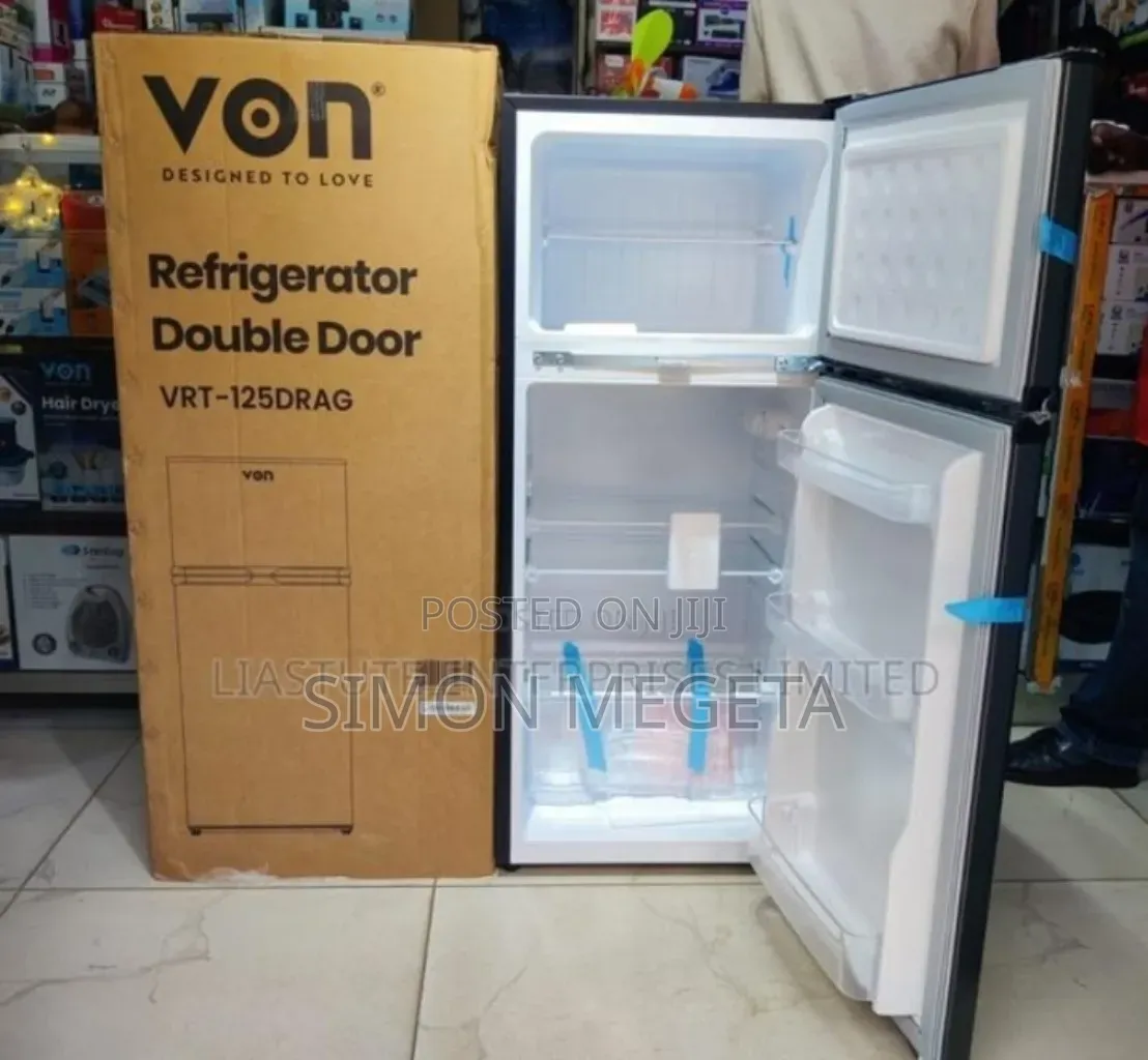 With Top Freezer Von 125l Fridge. Original Make