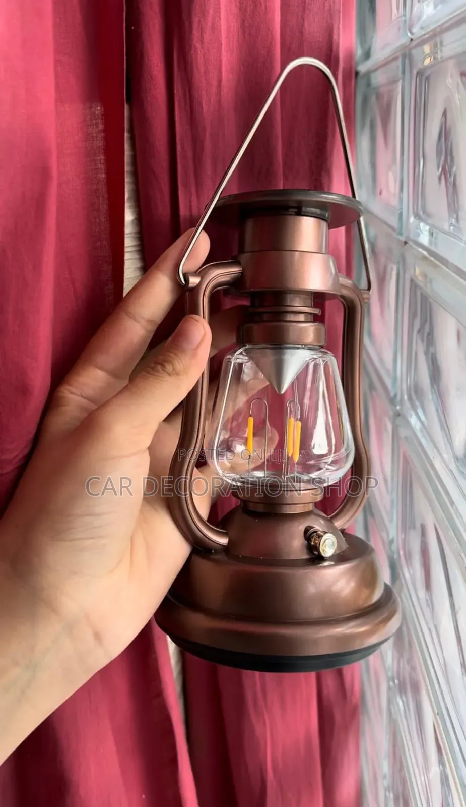 Portable Solar/Rechargeable Decor Lamps