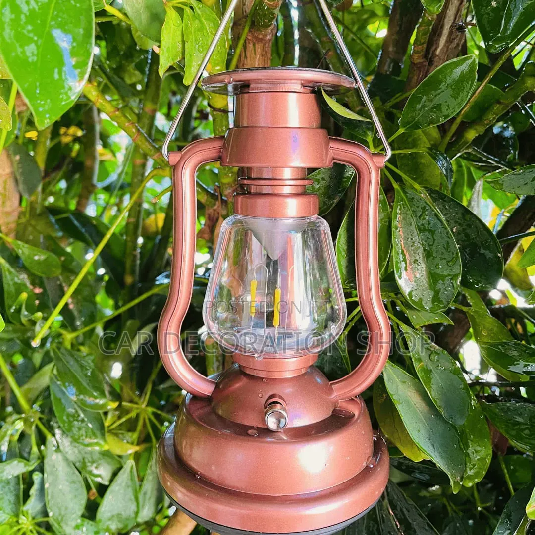 Hand Crank Lantern Solar Lamp