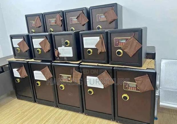 Fireproof Safe Box With Durable Lock For Home And Office
