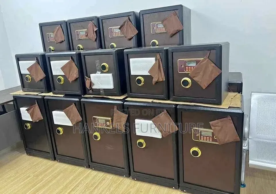 Fireproof Safe Box With Durable Lock For Home And Office
