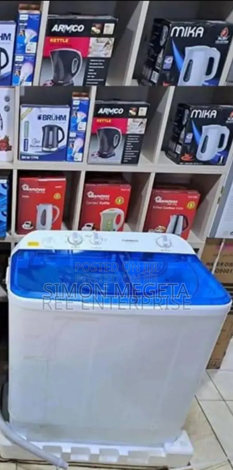 Washing and Spinning 12kgs Tornado Washing Machine