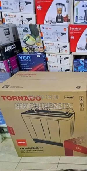 Newly Restocked 12kgs Tornado Washing Machine