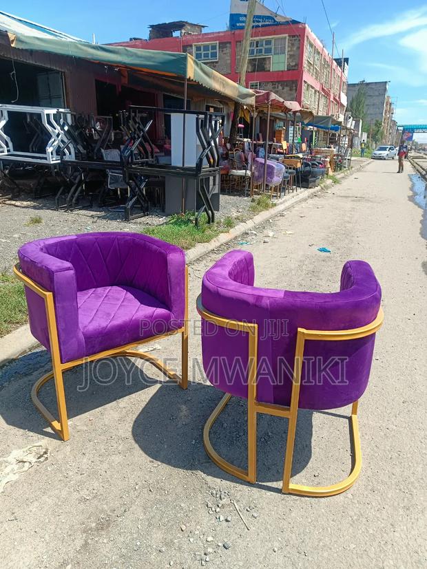 2 Styling Seats or Manicure Seats , Purple , ,