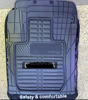 5pc Black 3d All Vehicles Fit Car Mats