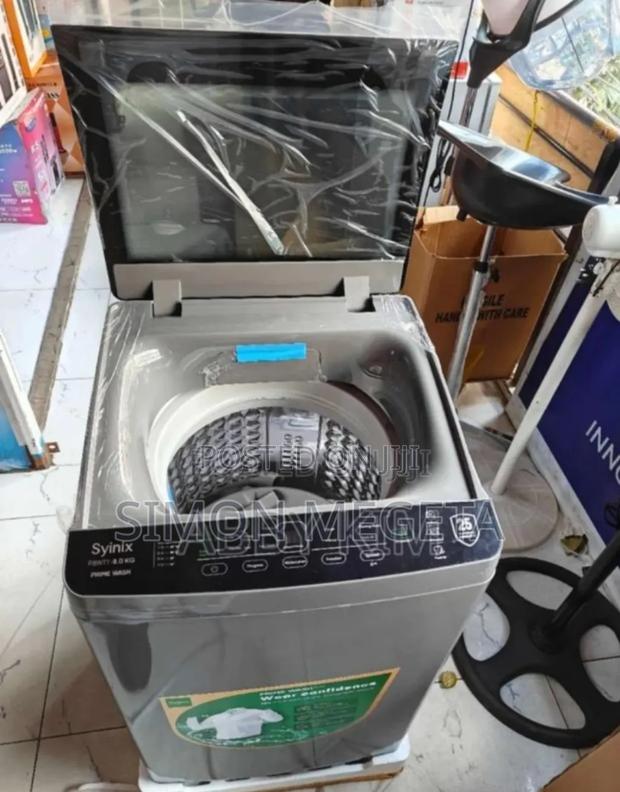 Top Load 8kg Syinix Full Automatic Washing Machine