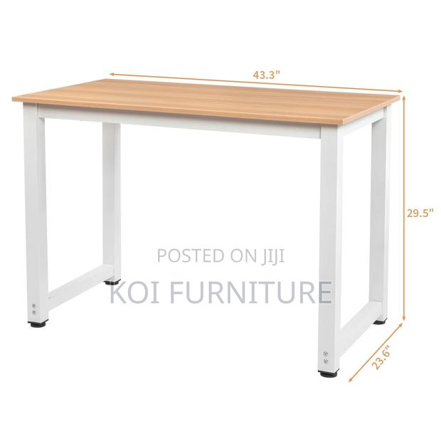 Office Desk; 1200mm Computer Pc Ergonomic Home Office Desk - thumbnail 2