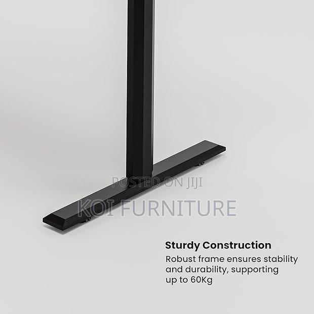 Office Desk; Ergonomic Adjustable Electric Optical Office Desk - thumbnail 3
