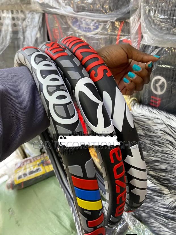 Audi,Mazda,Suzuki Logo Steering Wheel Cover