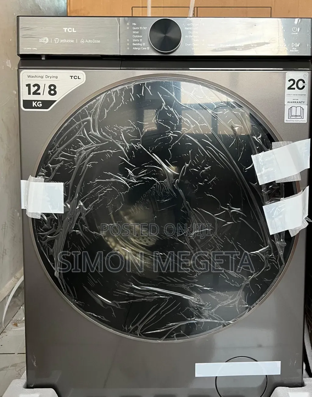 TCL 12kg Wash N Dry Washing Machine