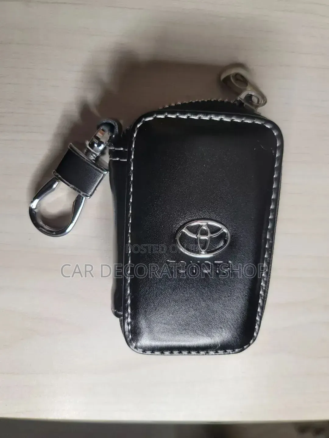 Toyota Pu Leather Car Key Holder Case Bag