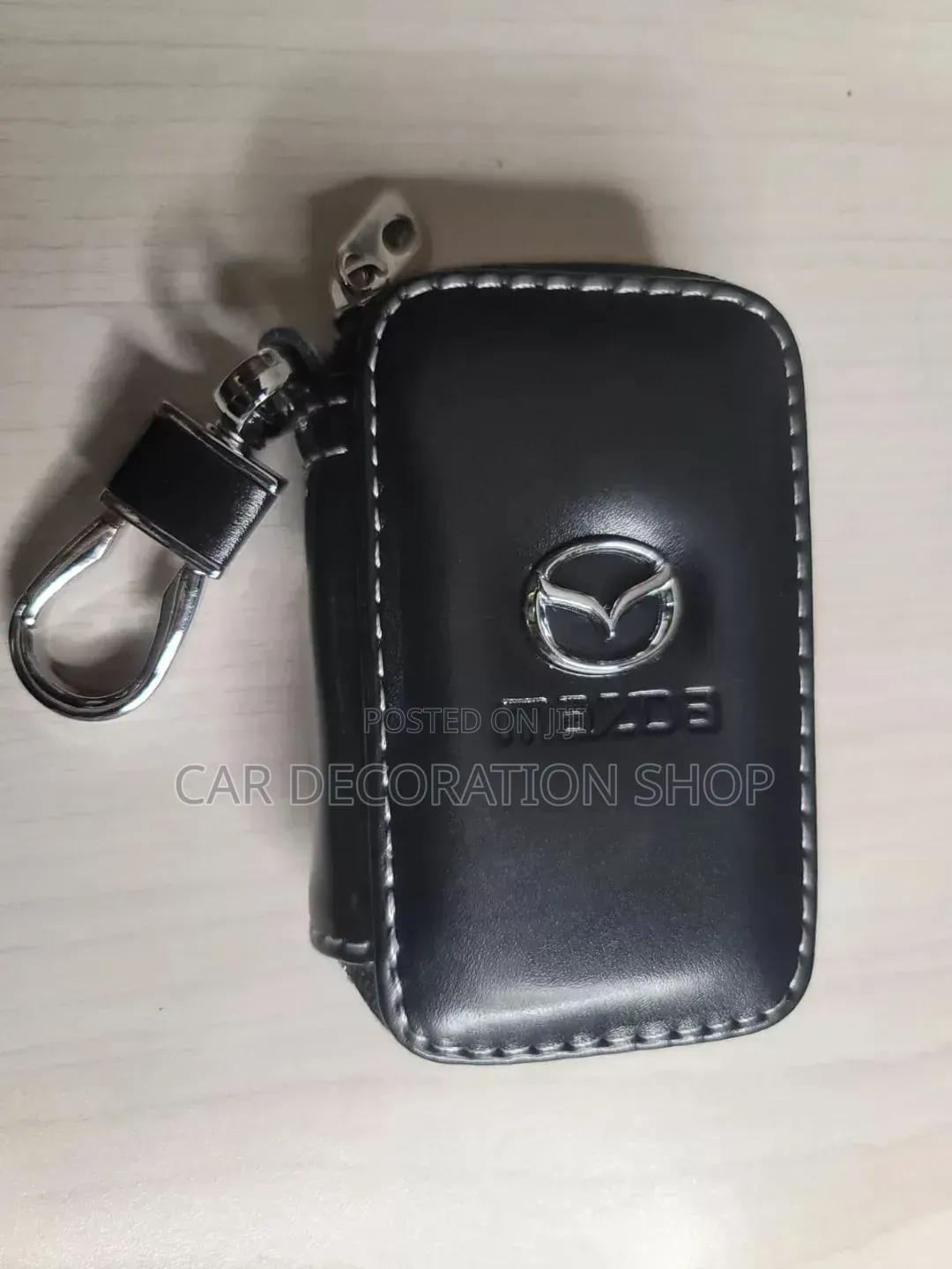 Mazda Premium Leather Key Case Bag