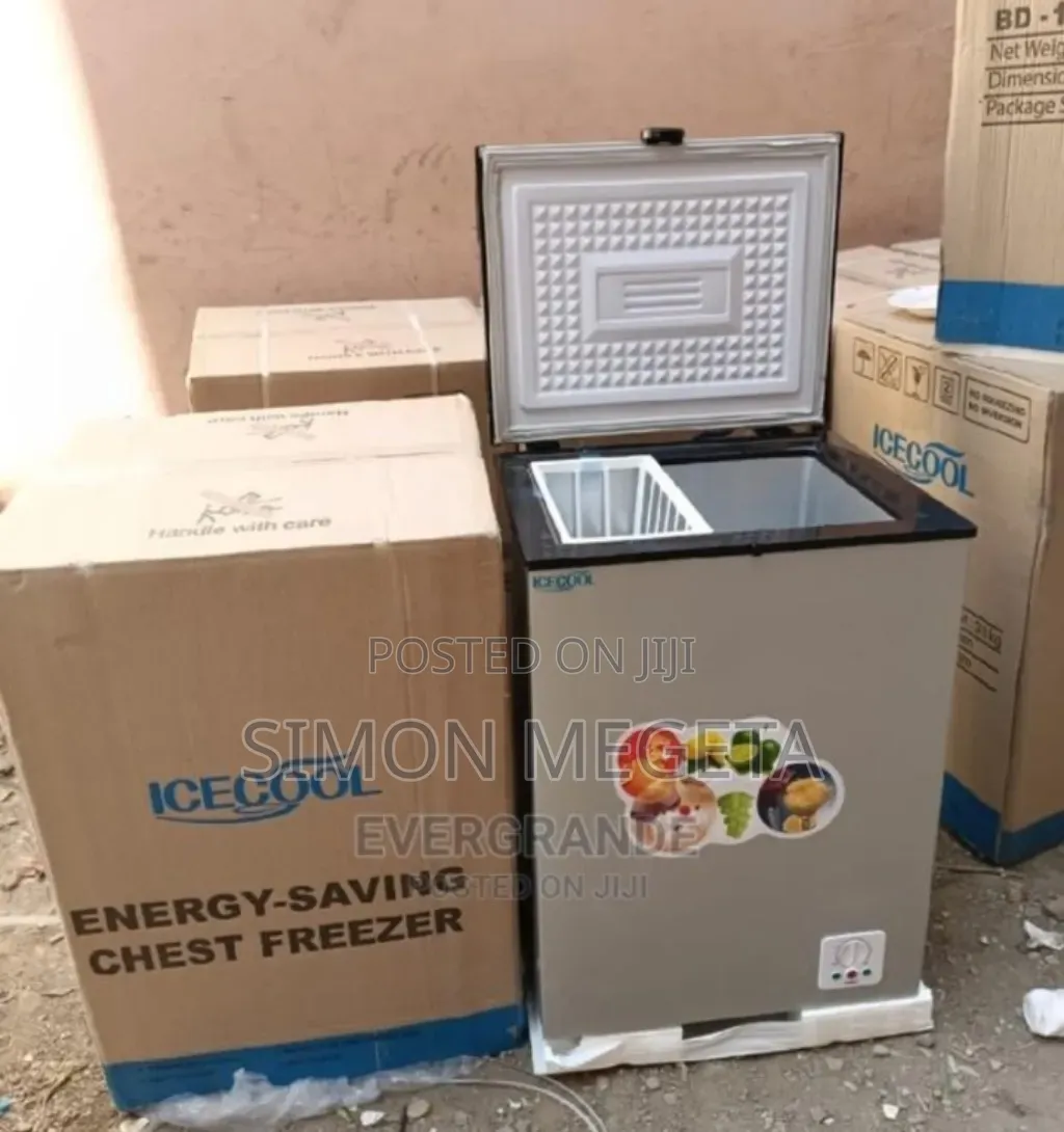 Elite Silver New One. Ice Cool 109l Freezer