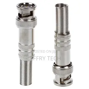5pcs Solder Less Twist BNC Connector Jack for Coaxial Rg59 CCTV Camera