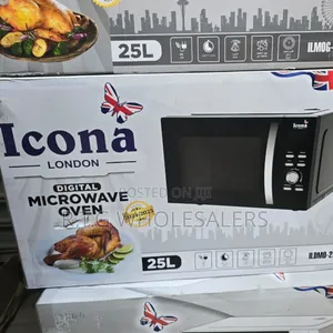 25l Icona Digital Microwave With Led Control Panel