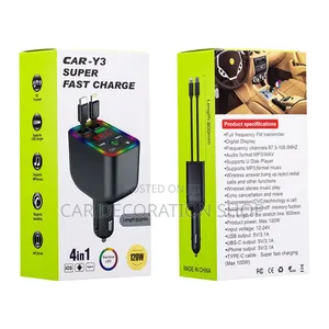 Handsfree Call Wireless Audio Transmitter With Super Fast Charge Cable