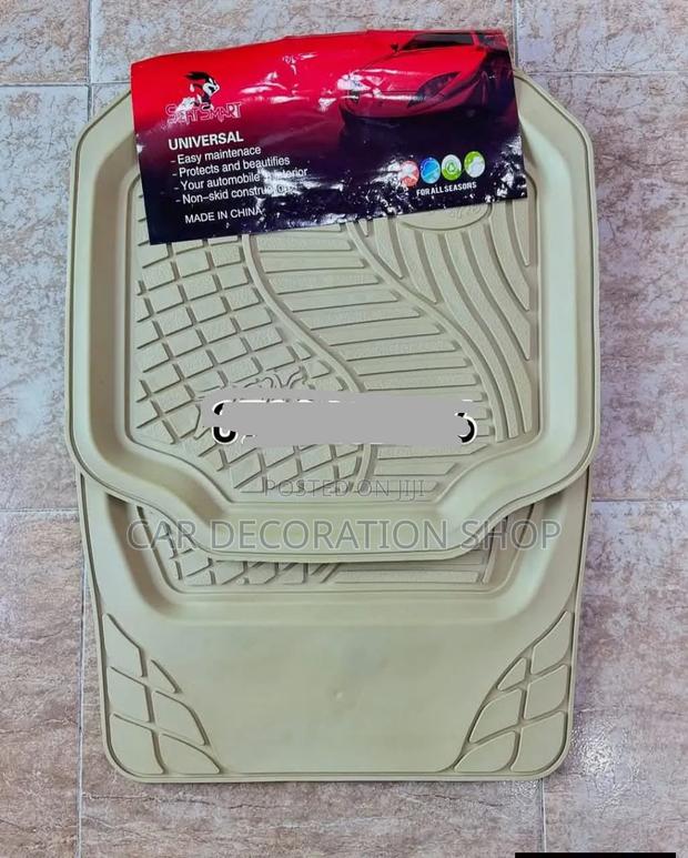 5pc Set Baije Fade Resistant Car Mats