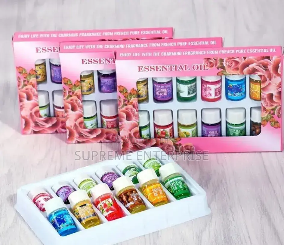 12 Pieces Essential Oil