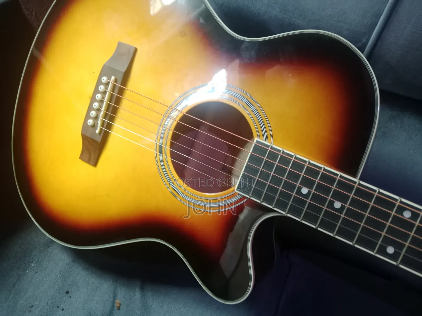 Semi-acoustic Ibanez Guitar