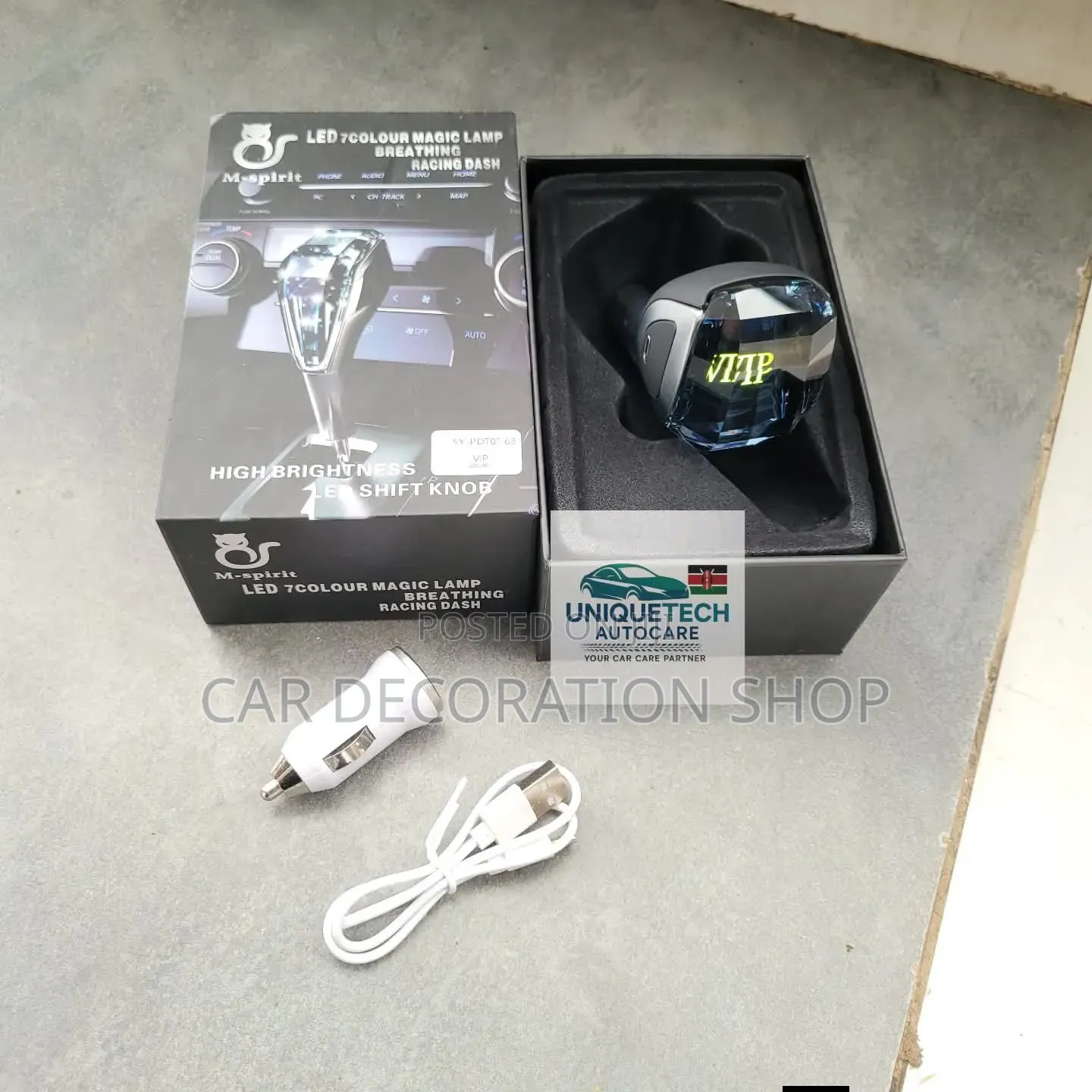 Vip Universal Fit Led Rechargeable Gear Knob