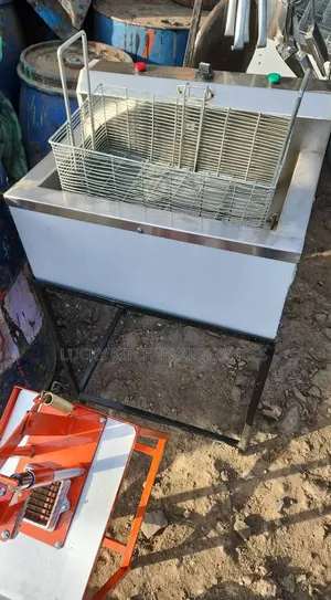 Stainless Steel Deep Madazi/Fish Fryer.