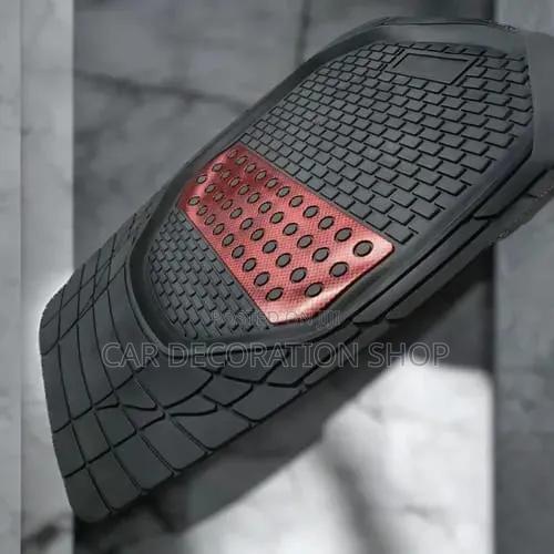 Black _Red Car Interior Decoration Custom Fit Floor Mats