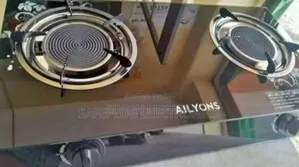 Automatic Ignition Ailyons 2burner Infrareds Cooker