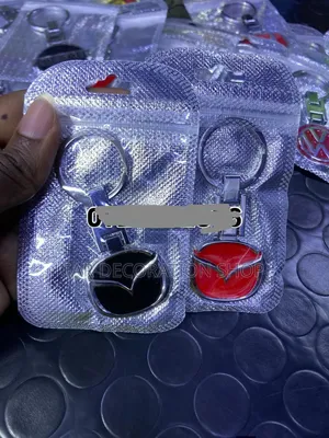 Mazda Metal Keyholder in Red or Black