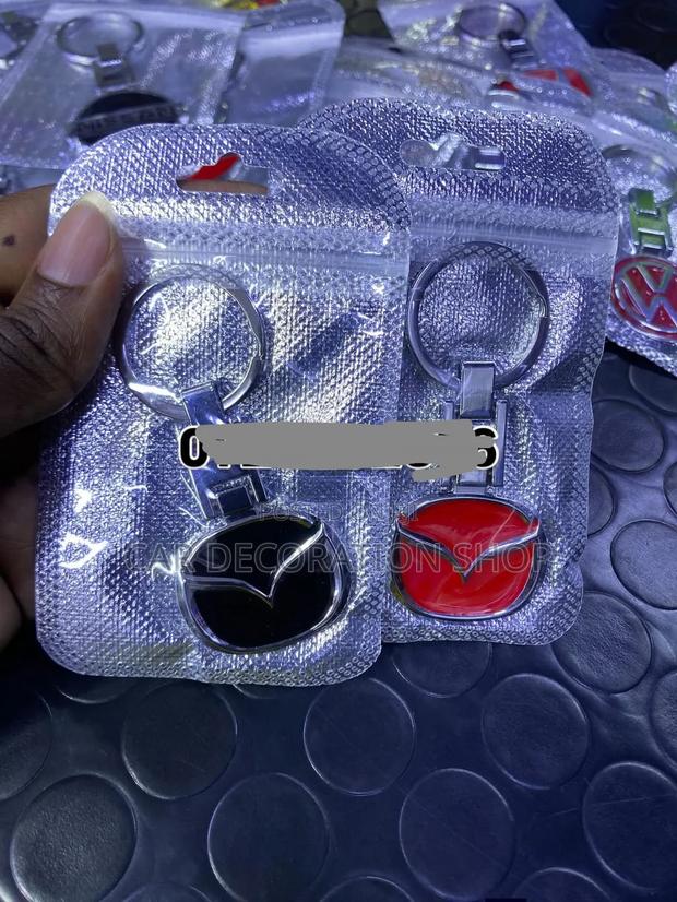 Mazda Metal Keyholder in Red or Black