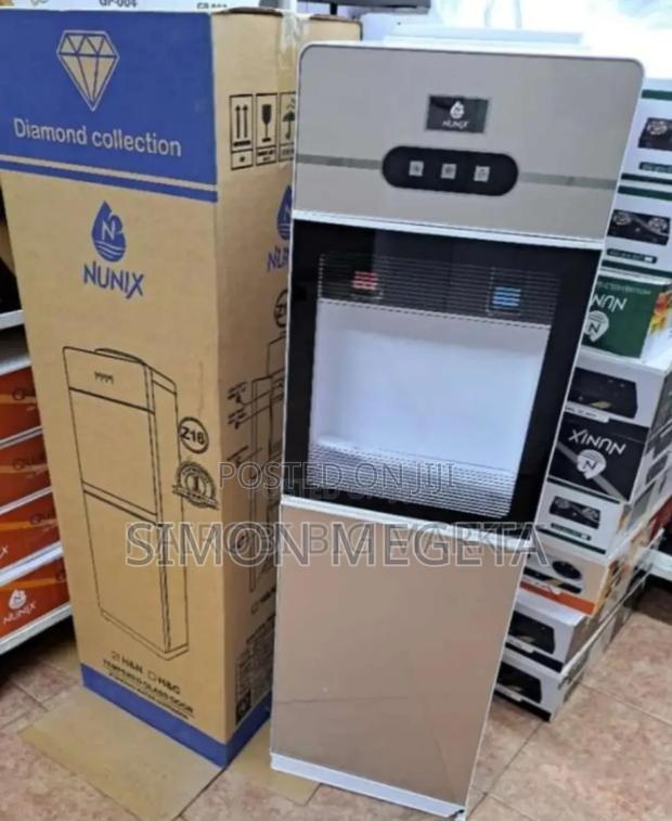 Two Taps. Nunix Z16 Dispenser. Hot Water