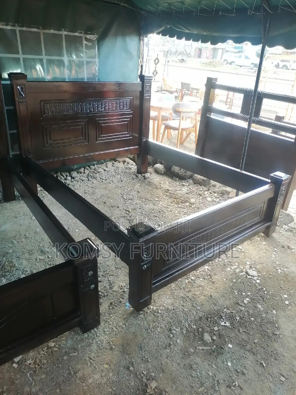 Handcrafted Modern Bed