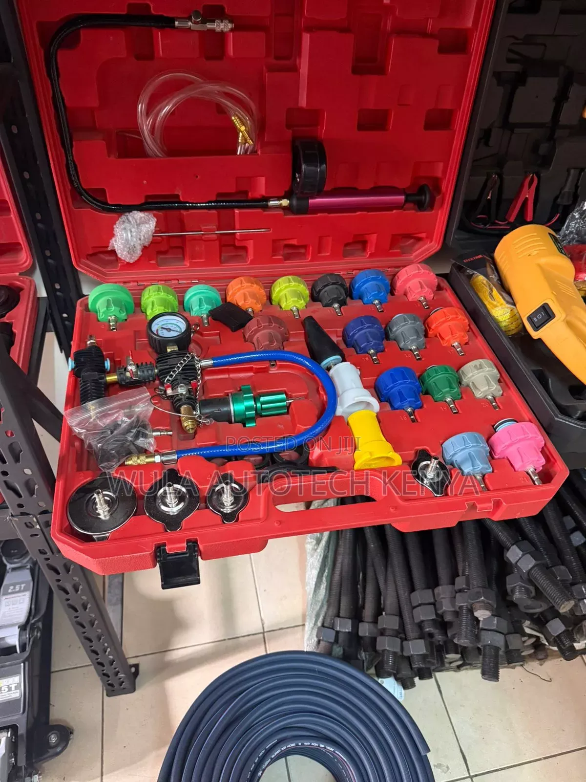Heavy Commercial Vehicle Water Pressure Tester Kit Sunshine
