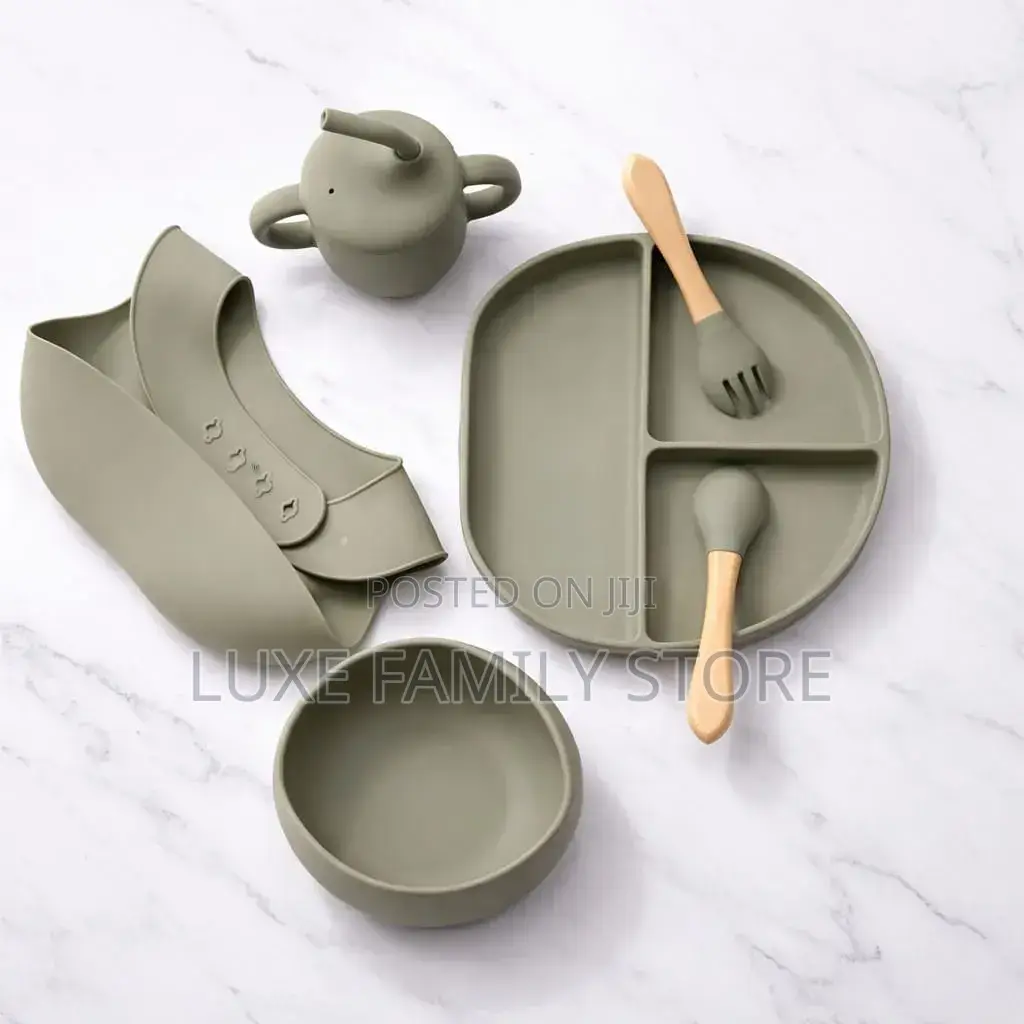 Silicone Baby Feeding Set (Complete Weaning Kit) 