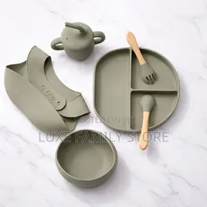 Silicone Baby Feeding Set (Complete Weaning Kit) 