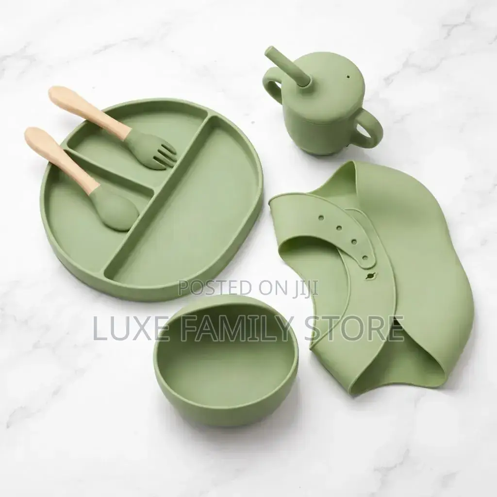 Silicone Baby Feeding Set (Complete Weaning Kit) 