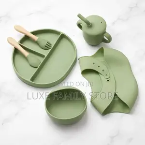 Silicone Baby Feeding Set (Complete Weaning Kit) 