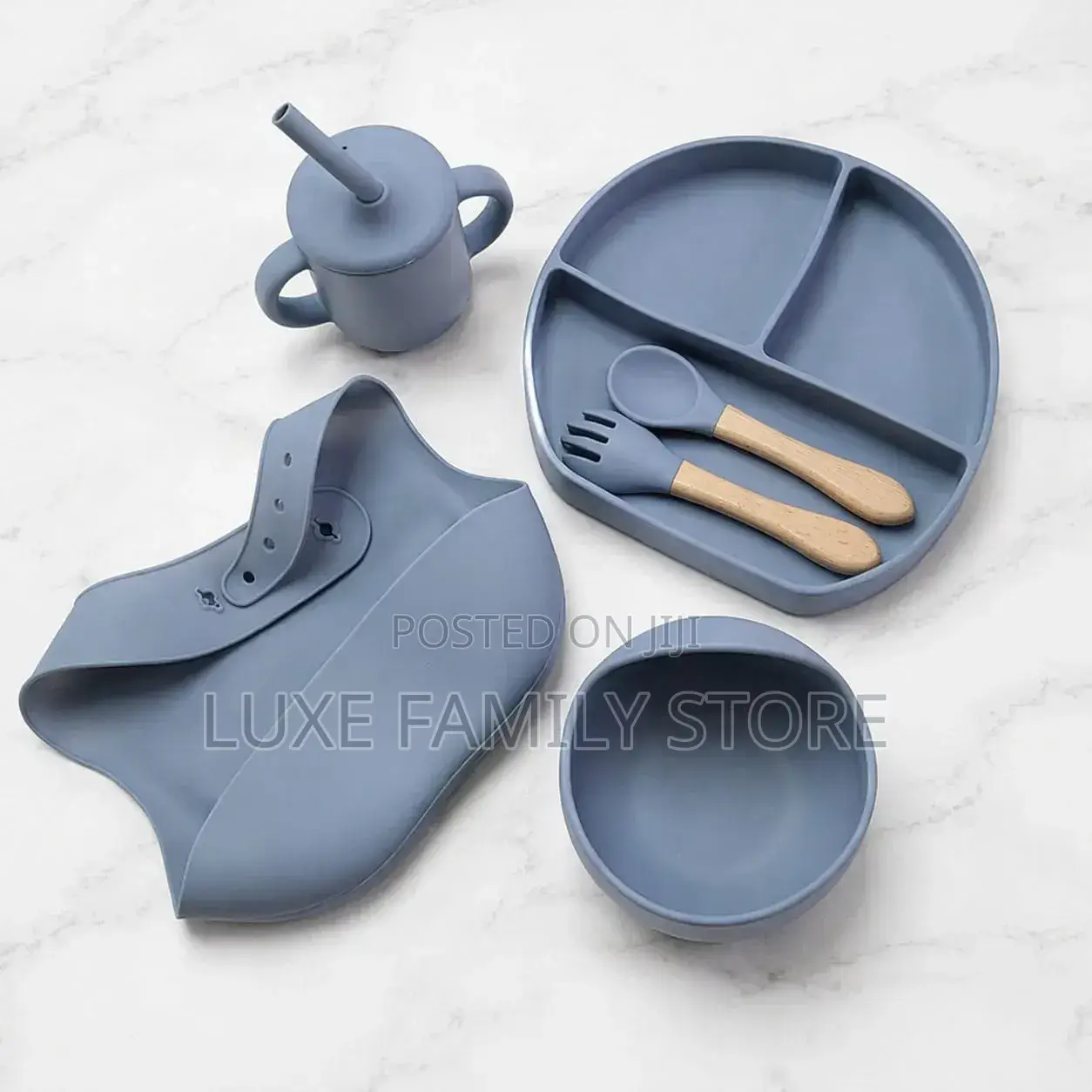 Silicone Baby Feeding Set (Complete Weaning Kit) 