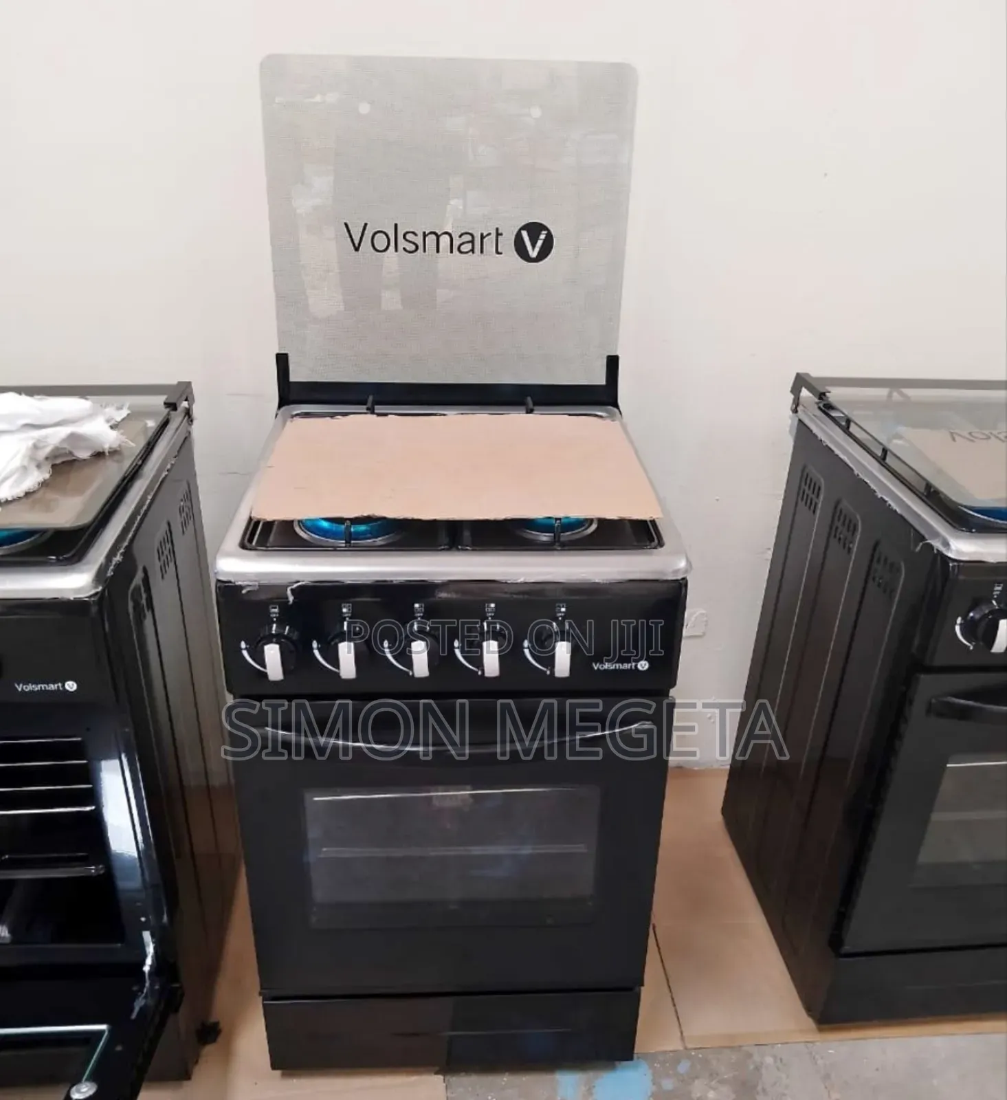Volsmart Full Gas Standing Cooker – 4 Burner Stove With Gas Oven.