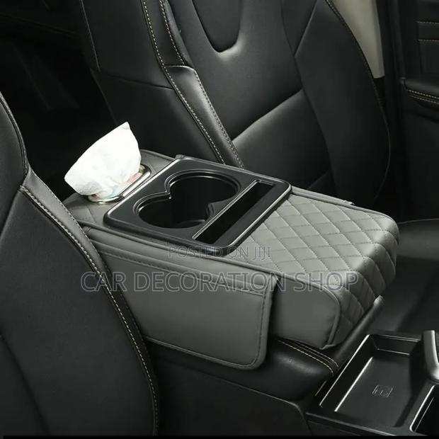 Grey Standard Centre Consoles Fit Armrest Top Cover