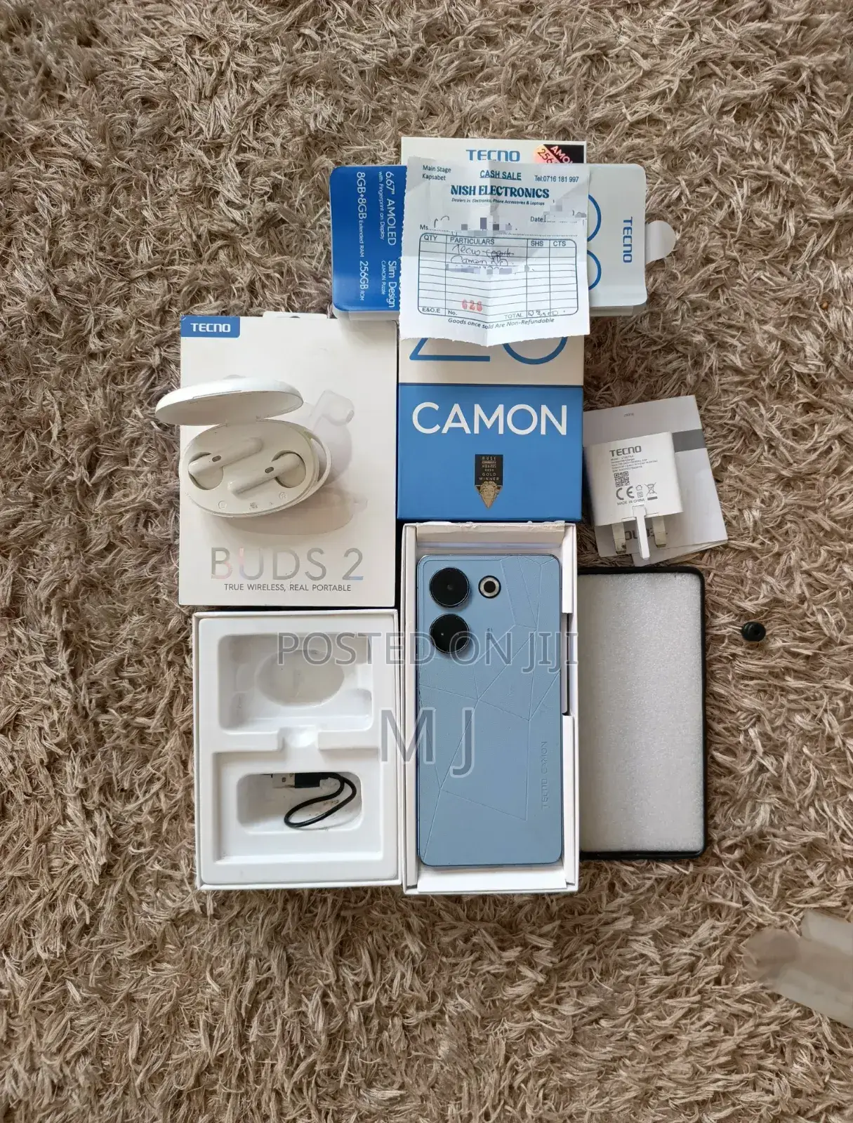 Tecno Camon 20 Pro 256 GB Blue