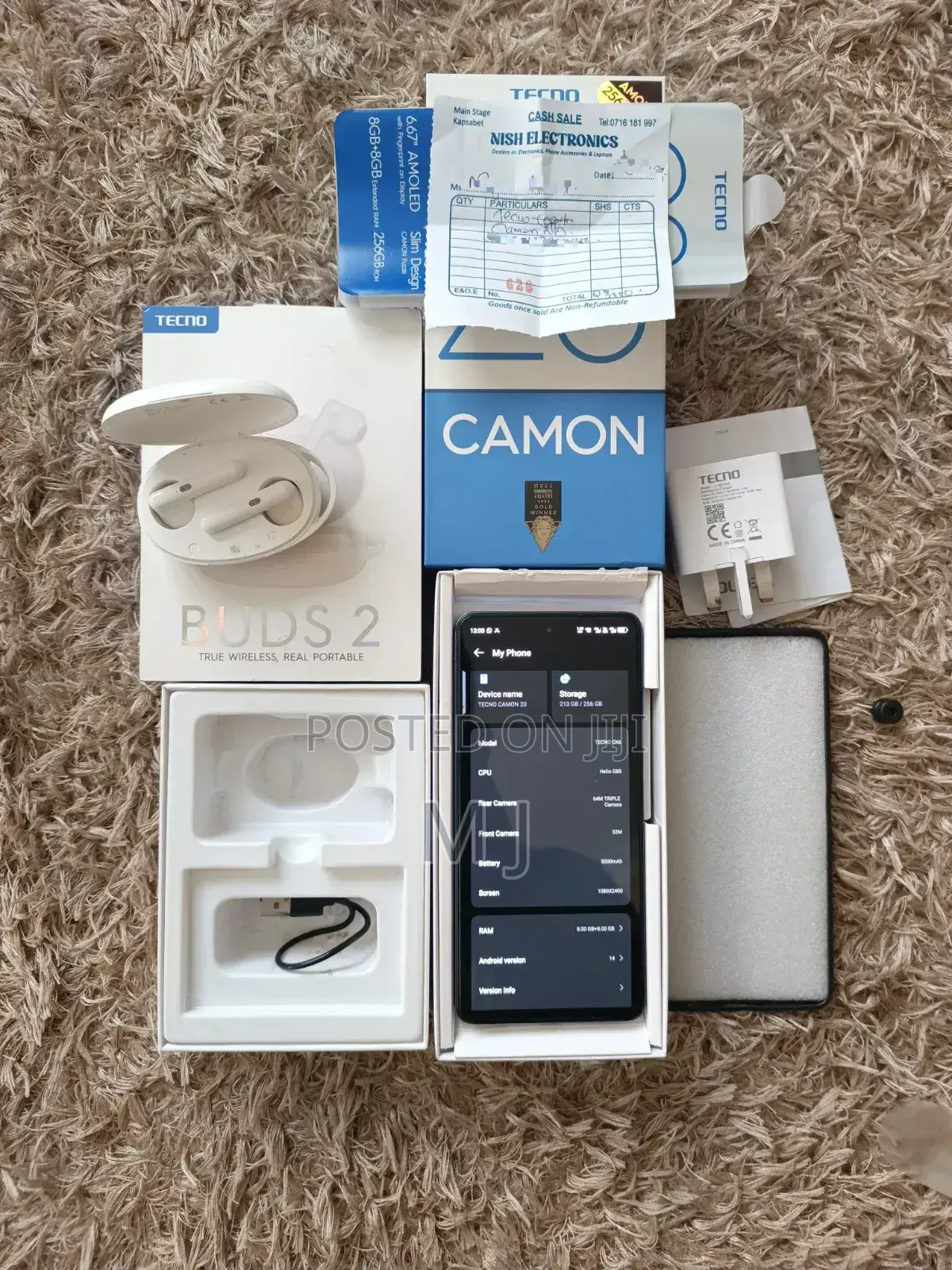 Tecno Camon 20 Pro 256 GB Blue