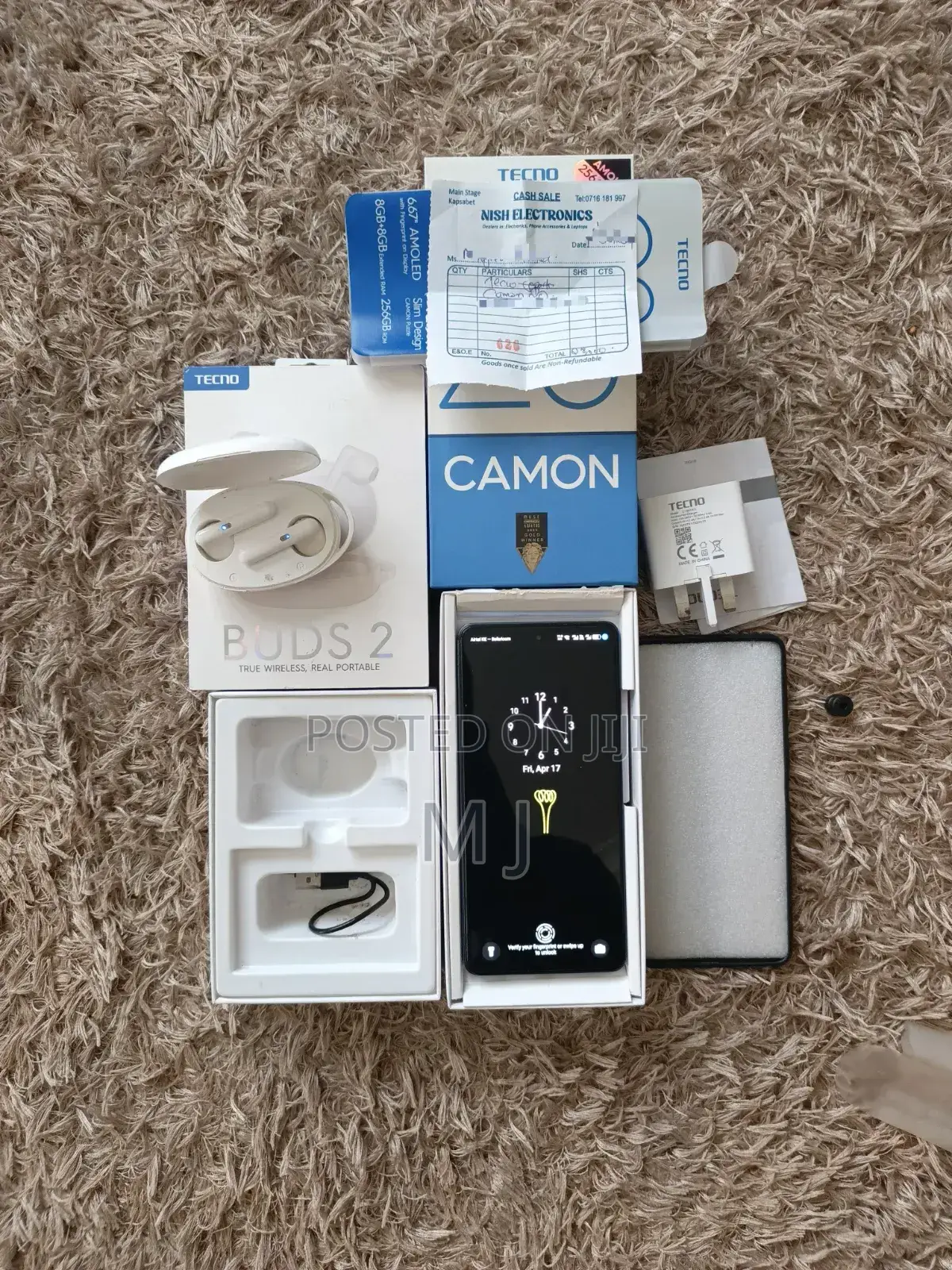 Tecno Camon 20 Pro 256 GB Blue