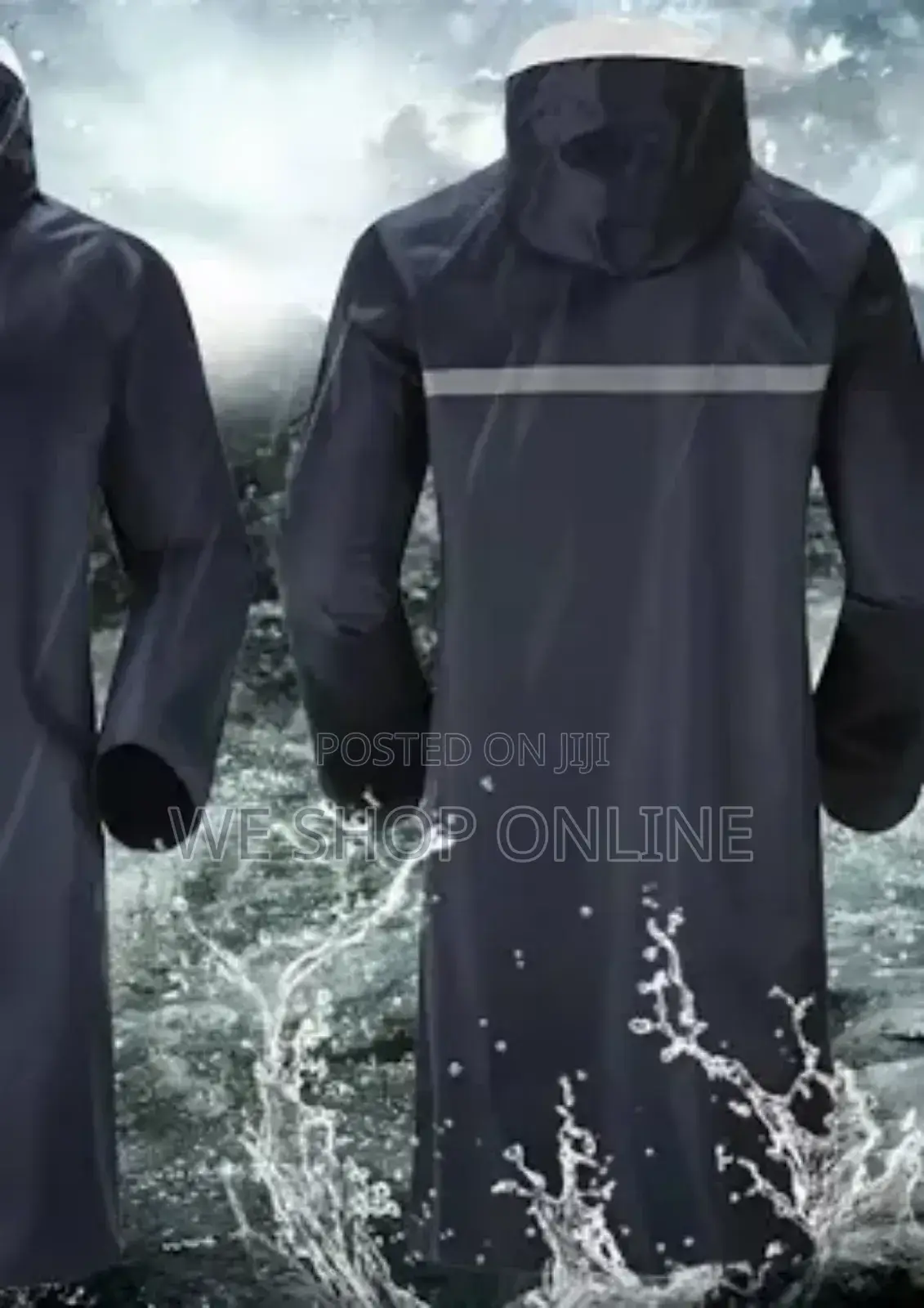 Adult Raincoat With Cap