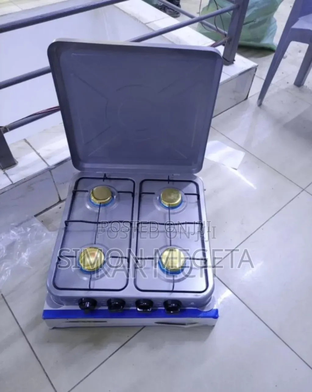 With 14months Warranty Nunix 4 Burner Cooker. Table