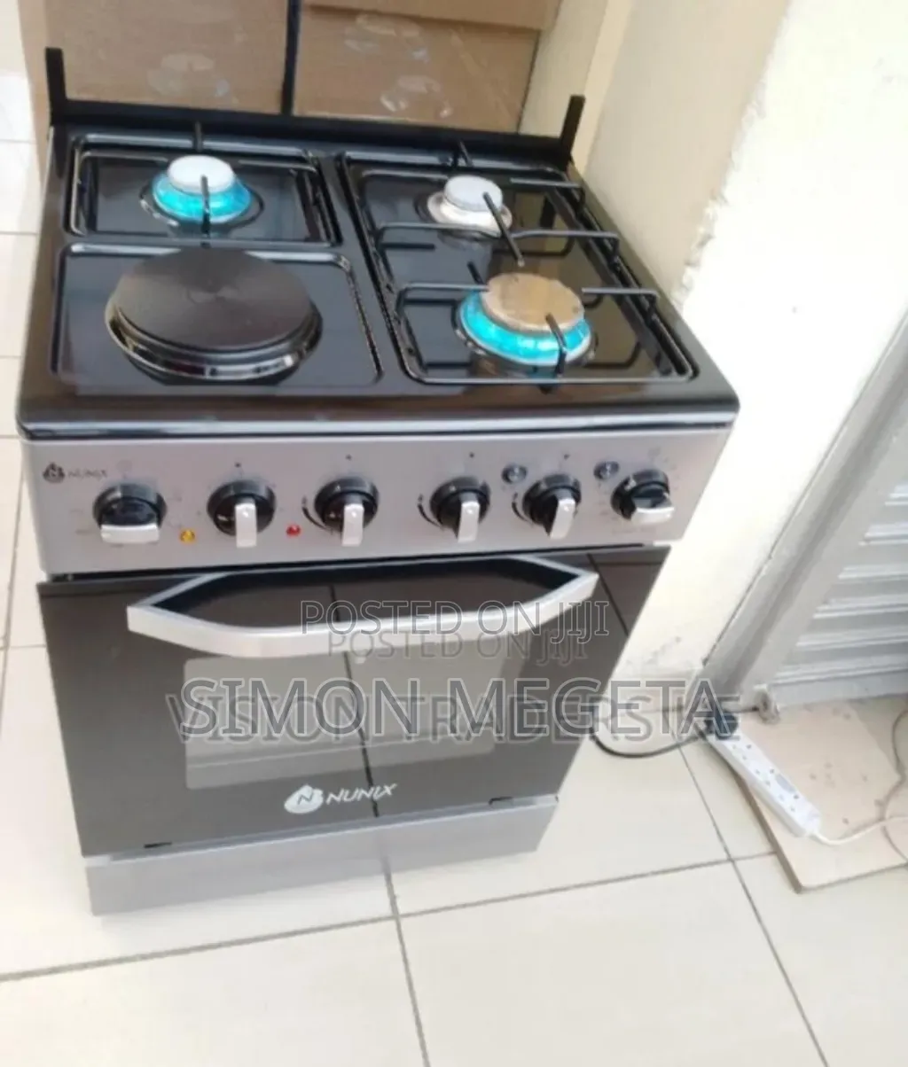 Home Use. Original Nunix 60*60 Standing Cooker 3+1. Auto Ignition