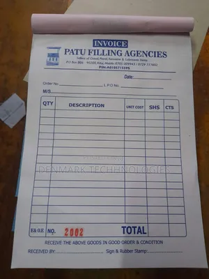Custom Receipt Books Printing