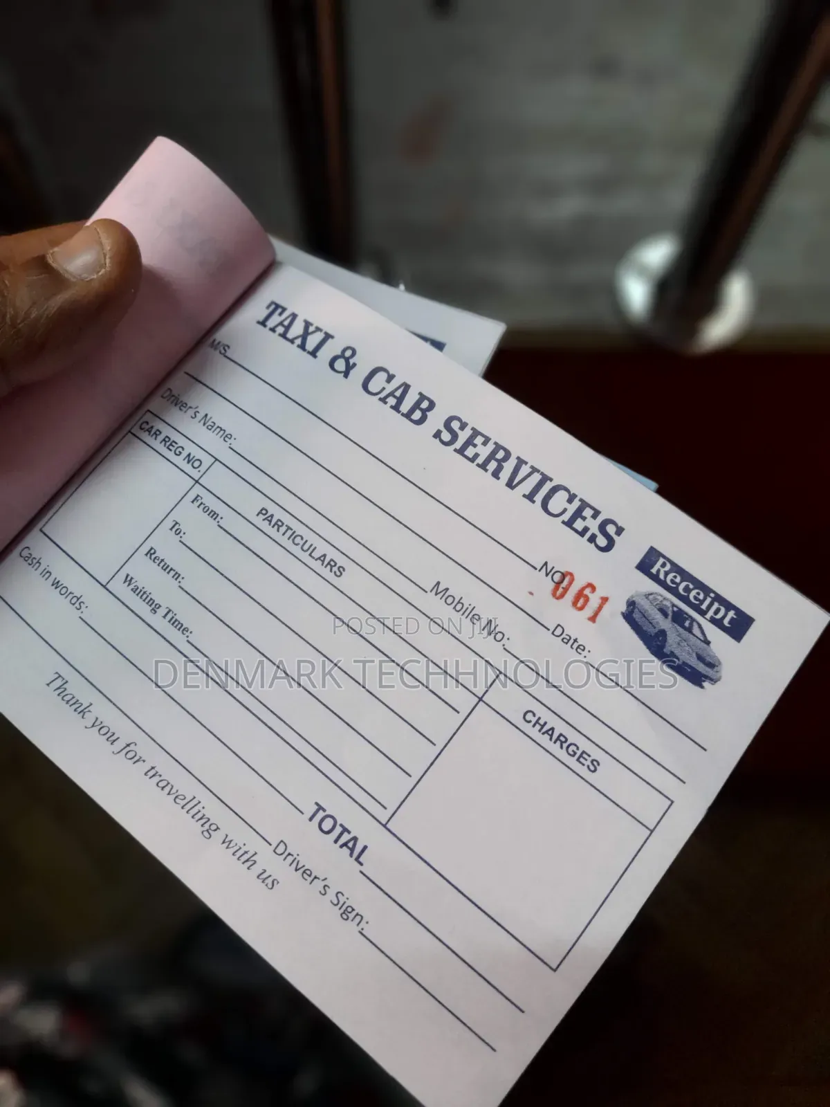 Custom Receipt Books Printing