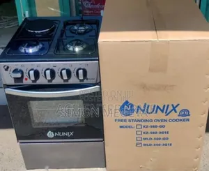 Pay on Delivery Nunix 3+1 With Gas Oven